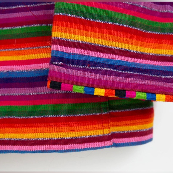Rainbow Striped Zip-up Hoodie - Picture 6 of 16